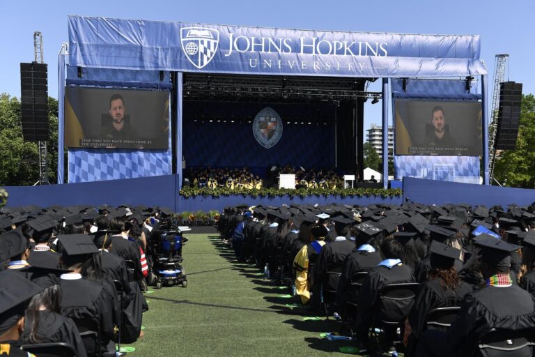 Commencement 2023 Johns Hopkins University Commencement